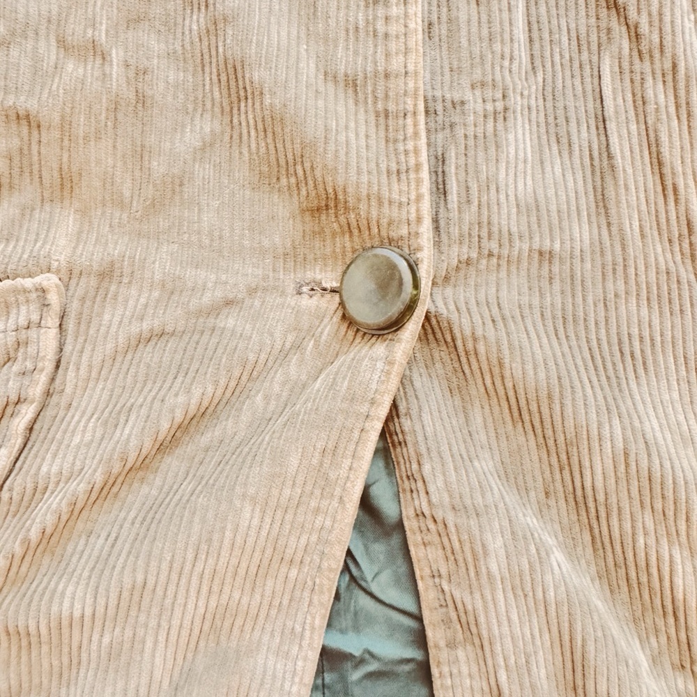 The Browser, Womens Corduroy Hooded Coat - Picture 3 of 4